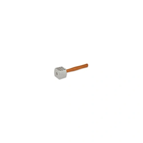 MEAT TENDERIZER ALUMINIUM HEAD W/ WOOD HANDLE