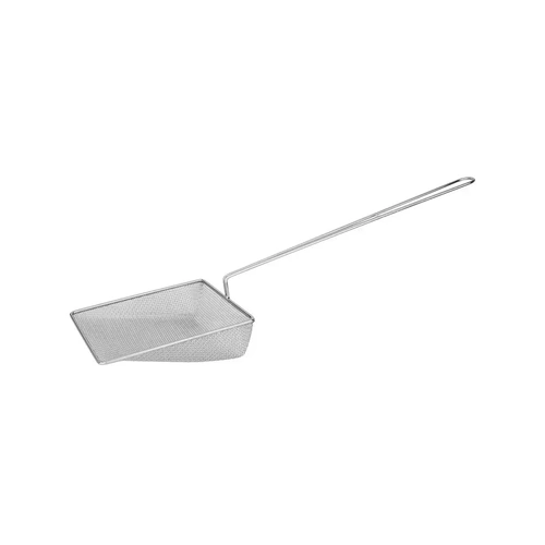 CHIP SHOVEL COARSE MESH CHROME PLATED 220mm SQUARE
