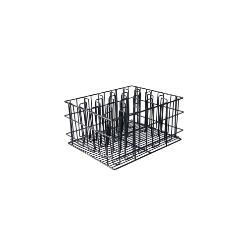 GLASS BASKET 20 COMPARTMENT PVC BLACK