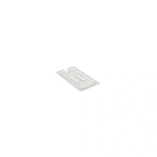 CAMBRO 1/3 SIZE CLEAR LID NOTCHED WHANDLE 176x325mm