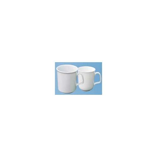 LONG FINE 330ml / 11oz FLARE MUG THICK WHITE