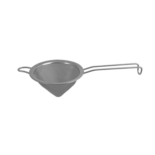 S/ST CONICAL STRAINER W/ HANDLE 100mmØ