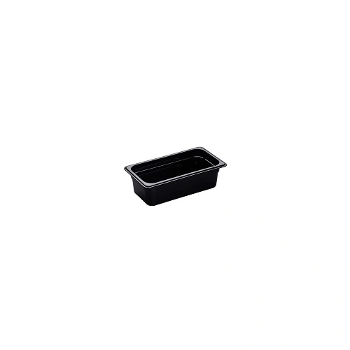 CAMBRO 1/3 x 100mm FOOD PAN 3.6 LTR BLACK