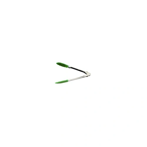 CHEF INOX UTILITY TONG SILICON HEAD GREEN 180mmL