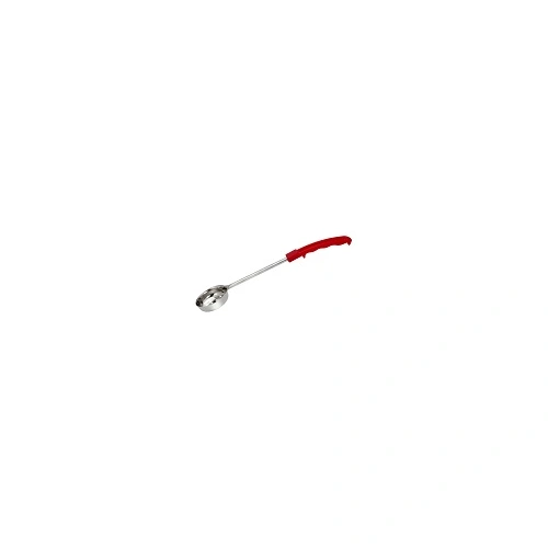 CHEF INOX FOOD PORTIONER PERFORATED S/ST RED HDL 60ml / 2oz