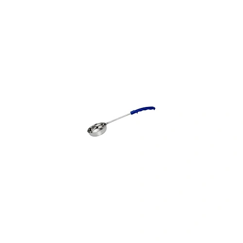 CHEF INOX FOOD PORTIONER PERFORATED S/ST BLUE HDL 240ml / 8oz