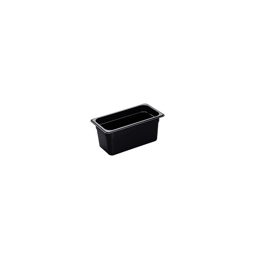 CAMBRO 1/3 x 150mm FOOD PAN 5.3 LTR BLACK