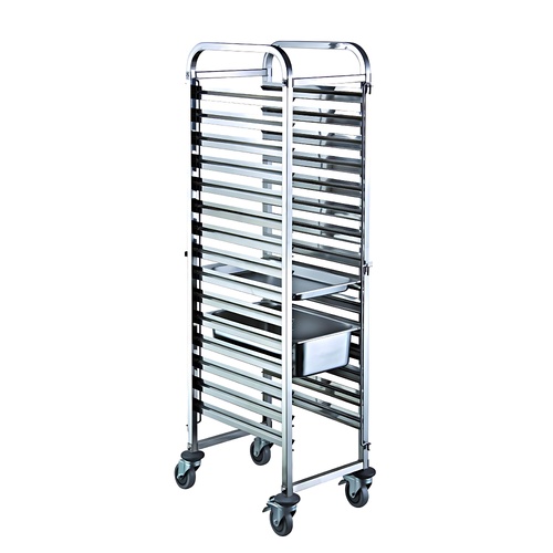 GASTRONORM TROLLEY 16 TIER 2/1 GN
