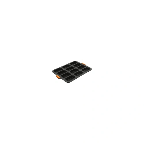 BAKEMASTER REINFORCED SILICONE MINI LOAF PAN 12 CUP