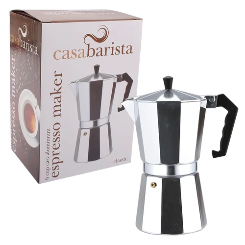 D.LINE CASABARISTA 6 CUP ALUMINIUM ESPRESSO MAKER