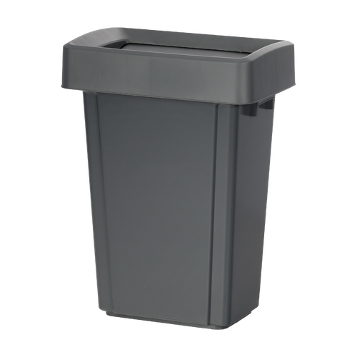 KK PLASTIC SLIM BIN 60 LITRE GREY
