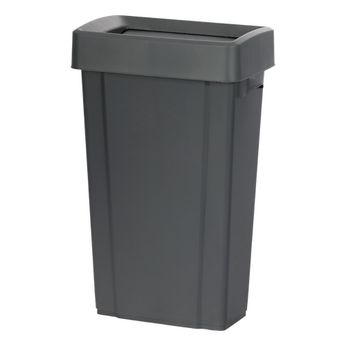 KK PLASTIC SLIM BIN 80 LITRE GREY