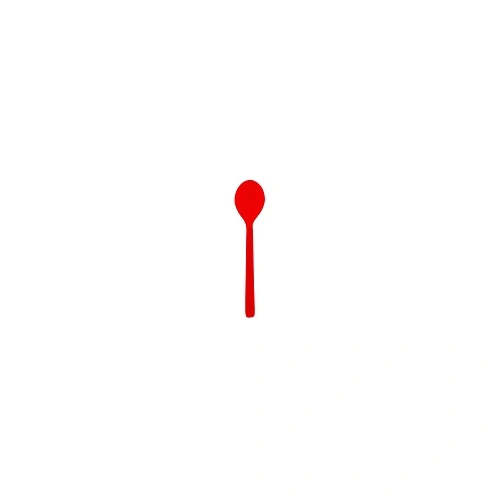 JAB GELATO RED TEASPOON 140mm