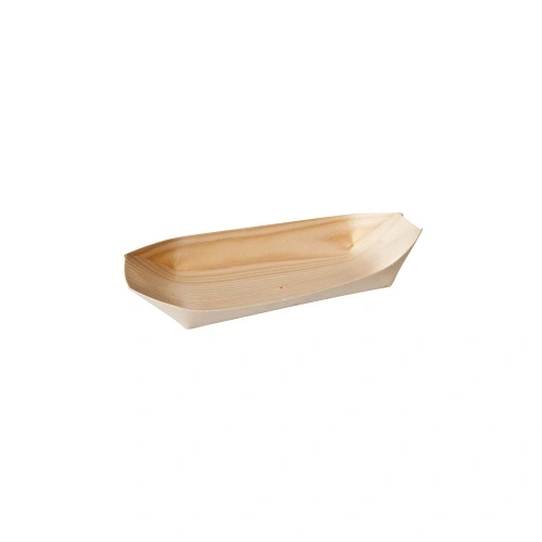 OVAL BOAT PINE WOOD 170X85mm (50PC/PACK)