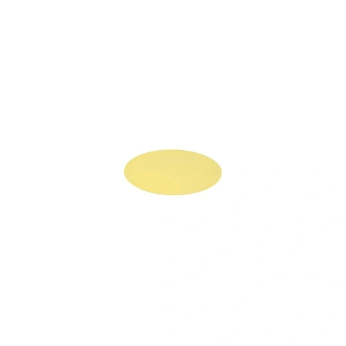 JAB MELAMINE SORBET LEMON ROUND COUPE PLATE 203mmØ