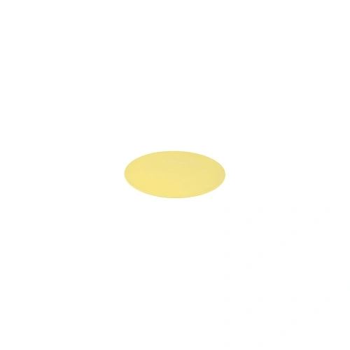 JAB MELAMINE SORBET LEMON ROUND COUPE PLATE 254mmØ
