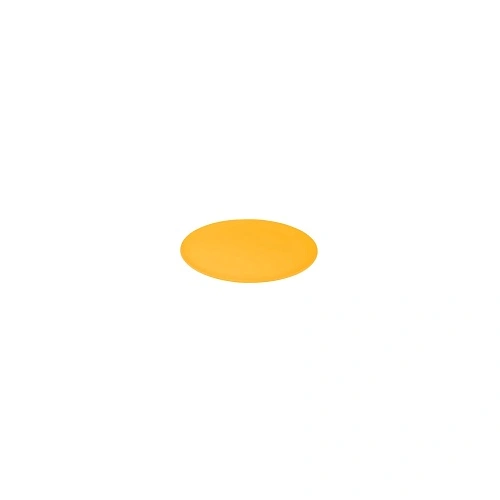 JAB MELAMINE SORBET MANGO ROUND COUPE PLATE 203mmØ