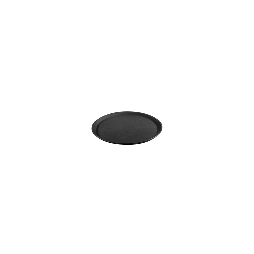 NON SLIP ROUND TRAY 35cm / 14 BLACK"