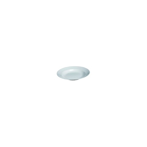SUPERWARE MELAMINE PASTA PLATE W/ RIM WHITE 230mmØ