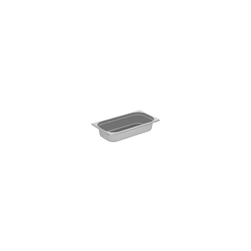 CHEF INOX ANTI JAM STEAM PAN 1/3 SIZE 65mm