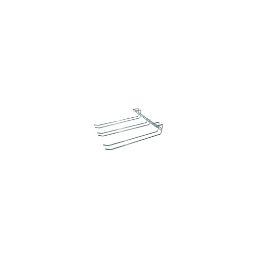 GLASS HANGING RACK TRIPLE ROW CHROME