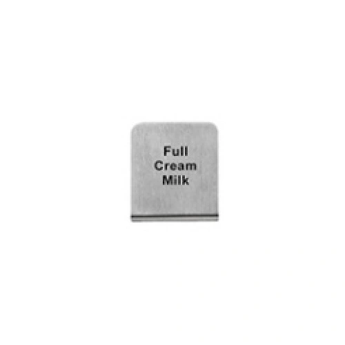 BUFFET SIGN 18/10  FULL CREAM MILK