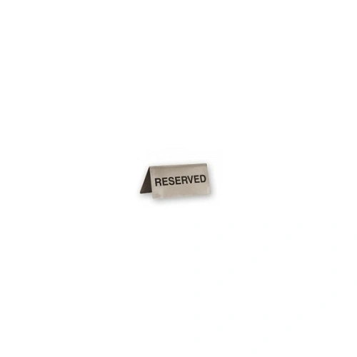 RESERVED SIGN A FRAME 18/10 S/ST 50x100mm