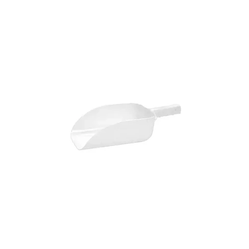 SCOOP FLAT BOTTOM 1.9 LTR  PLASTIC WHITE