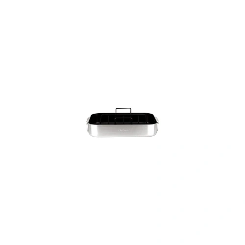 CHEF INOX NON-STICK ROAST PAN W/ DROP HANDLES
