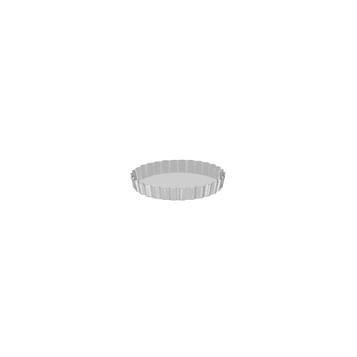 QUICHE PAN ROUND FLUTED LOOSE BASE 120mmØ x 18mmH