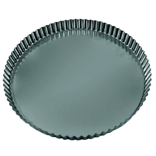QUICHE PAN ROUND FLUTED LOOSE BASE 280mmØ x 25mmH 