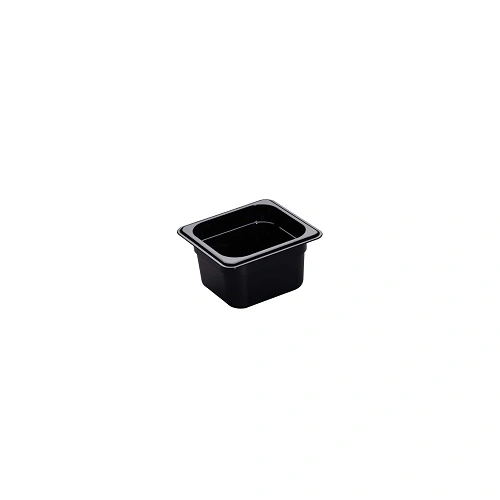 CAMBRO 1/6 x 100mm FOOD PAN 1.5 LTR BLACK