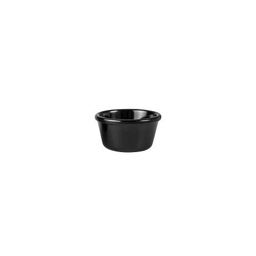 RYNER MELAMINE RAMEKIN 120ml / 85 x 50mmH BLACK
