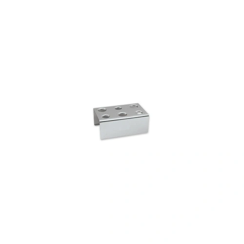 S/ST 6 HOLE ICE CREAM CONE HOLDER, 2x3 HOLE