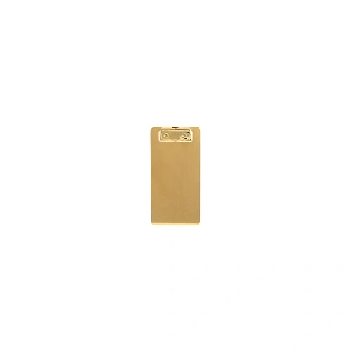 CLIPBOARD 105 x 210mm GOLD 