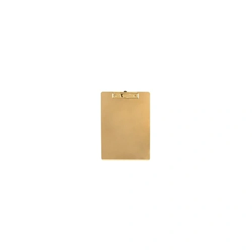 CLIPBOARD 225 x 310mm GOLD 