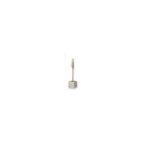 ALIGATOR CLIP CARD HOLDER 100mm x 35mm ROUND BASE