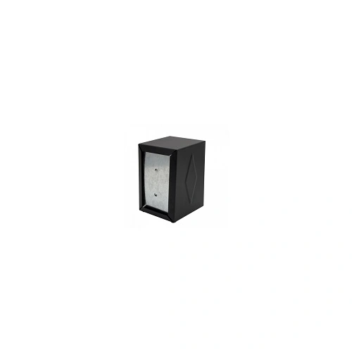 NAPKIN DISPENSER BLACK LARGE E" FOLD 160x100x125mm"