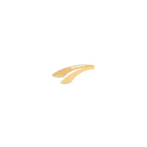 TABLEKRAFT ALL PURPOSE TONG GOLD W/ SERVING TINGES 