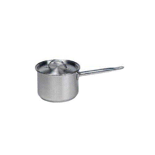CHEF INOX ELITE S/ST SAUCEPAN W/ LID 1.2 LTR