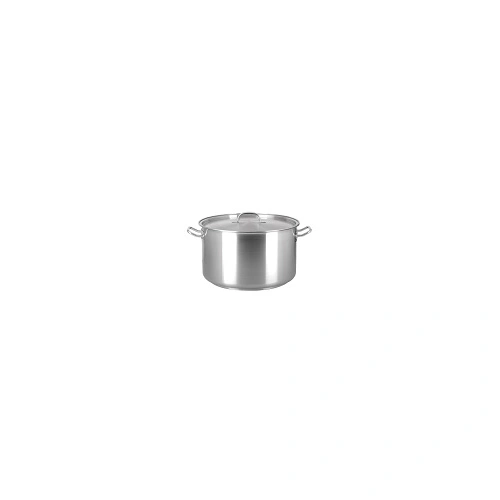 CHEF INOX ELITE S/ST SAUCEPOT W/ LID 30 LTR