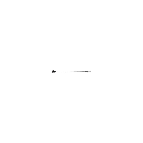 MODA BAR SPOON W/ FORK S/ST GUN METAL 410mmL