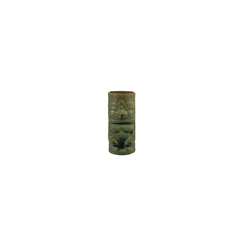 TIKI BAR CERAMIC TUMBLER REACTIVE GREEN 591ml