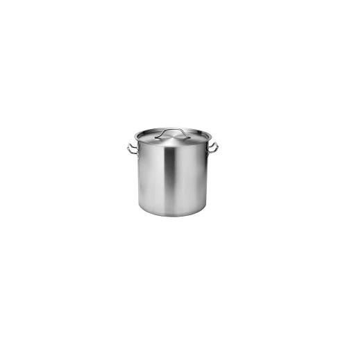 FORCE STOCKPOT S/ST W/ LID 33.0 LTR 350mmØ x 350mmH 