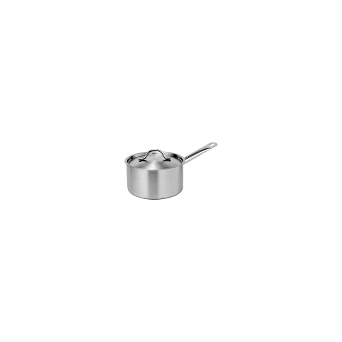 FORCE SAUCEPAN S/ST W/ LID 4.0 LTR 200mmØ x 120mmH 