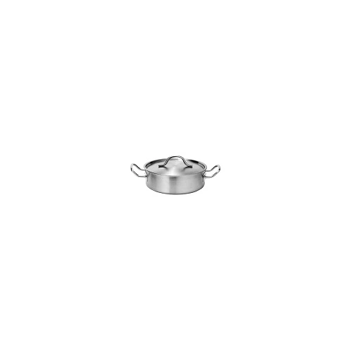 FORCE LOW CASSEROLE S/ST W/ LID 2.8 LTR 220mmØ x 75mmH 