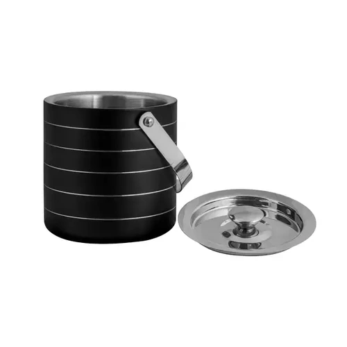 ICE BUCKET S/ST INSULATED WITH LID 