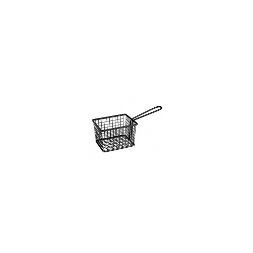 MODA SOHO S/ST RECT. SERVICE BASKET BLACK