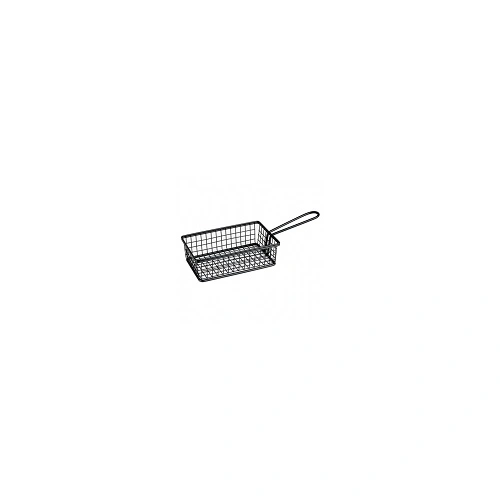 MODA SOHO S/ST RECT. SERVICE BASKET BLACK