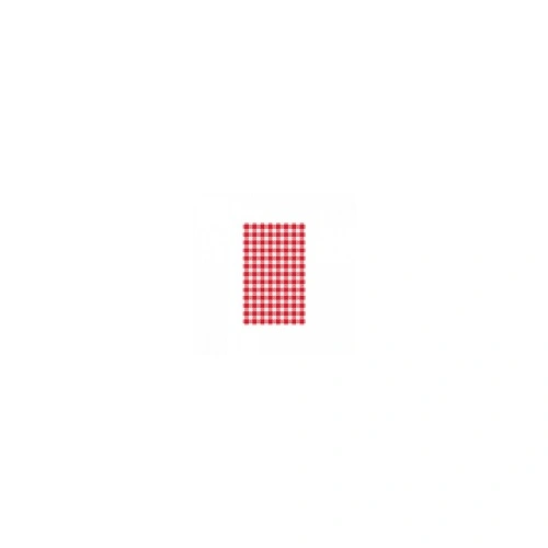GREASEPROOF PAPER 190x310mm RED GINGHAM CHECK